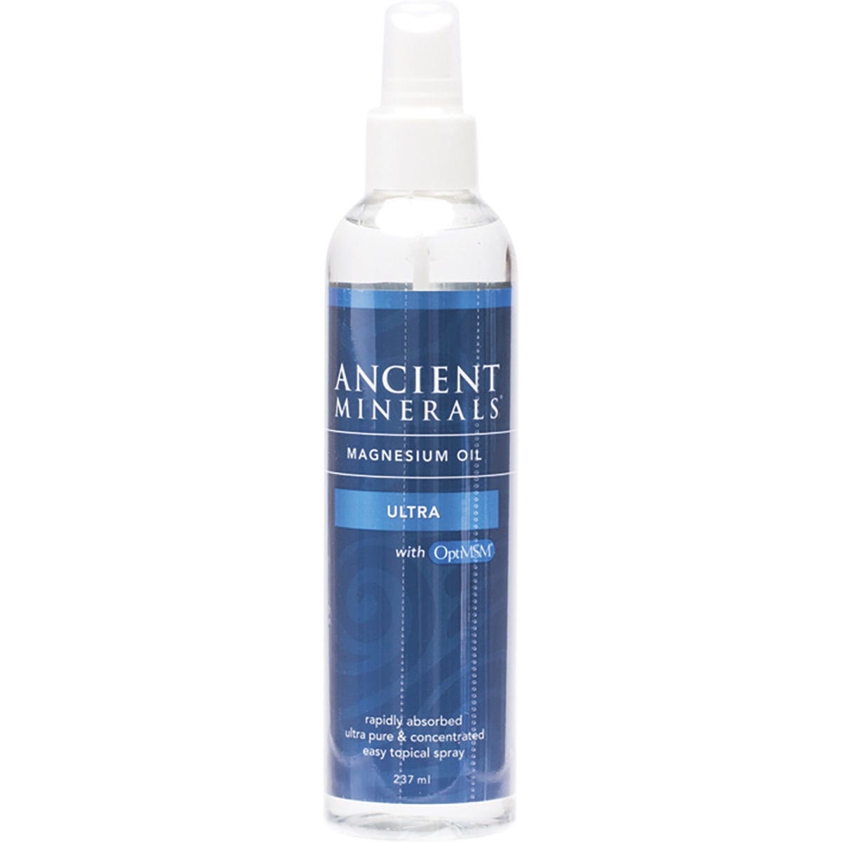 Ancient Minerals Magnesium Oil (50%) & MSM Ultra 237ml