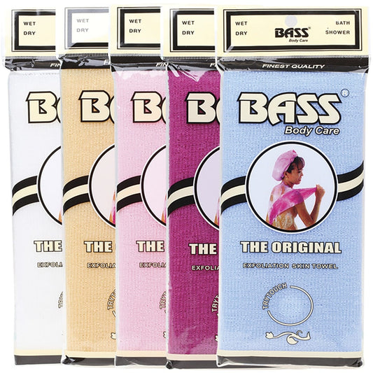 Bass Body Care Exfoliating Skin Towel (Colour may vary)