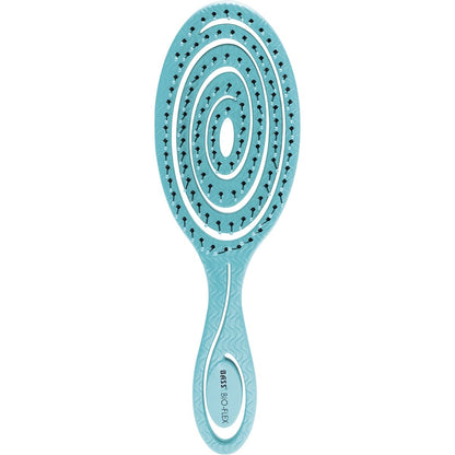 Bass Brushes Bio-Flex Detangler Hair Brush Teal