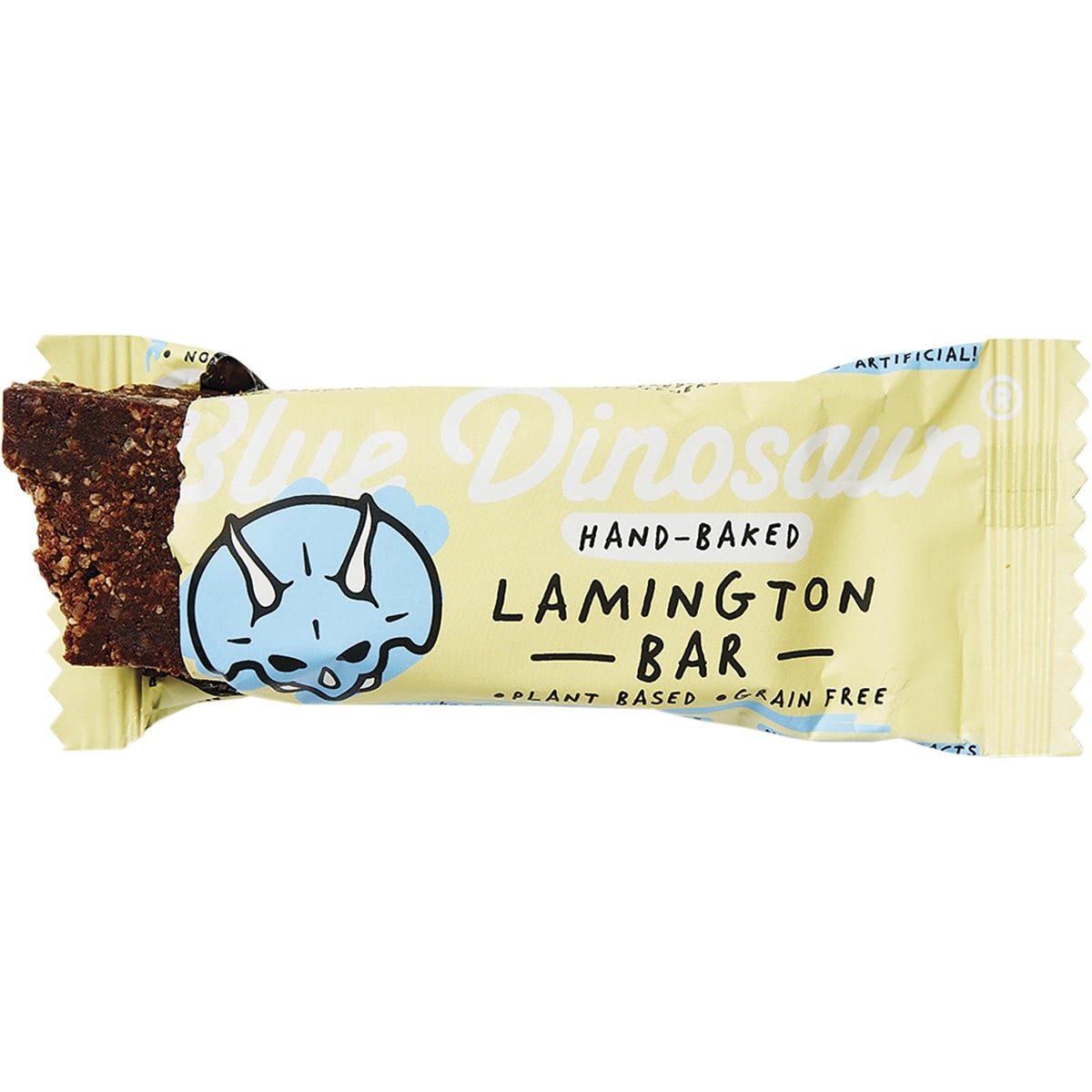 Blue Dinosaur Hand-Baked Bar Lamington 12x45g