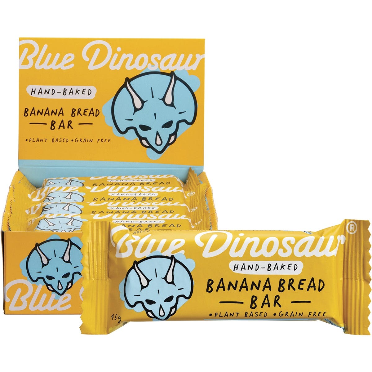 Blue Dinosaur Hand-Baked Bar Banana Bread 12x45g