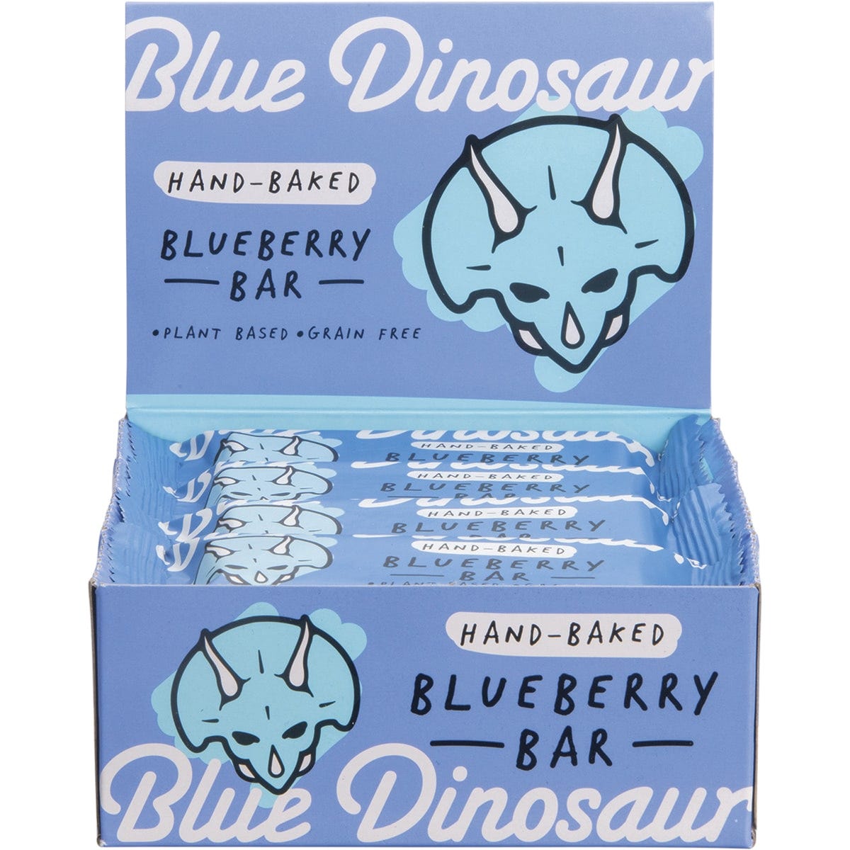 Blue Dinosaur Hand-Baked Bar Blueberry 12x45g