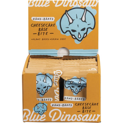 Blue Dinosaur Hand-Baked Bite Cheesecake Base 18x30g