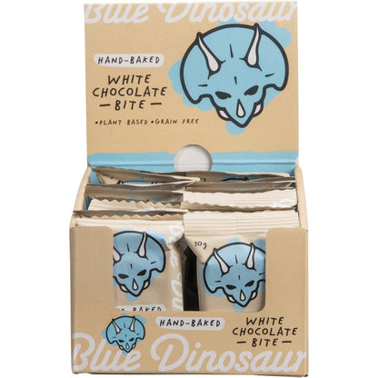 Blue Dinosaur Hand-Baked Bite White Chocolate 18x30g