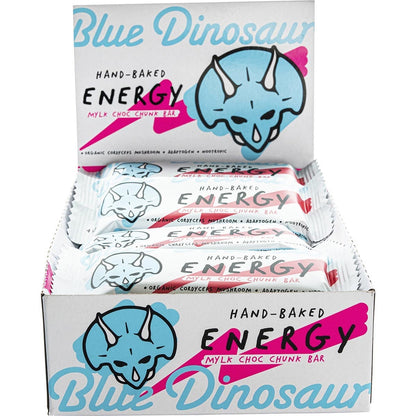 Blue Dinosaur Hand-Baked Energy Bar Mylk Choc Chunk 12x45g