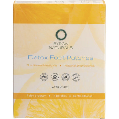 Byron Naturals Foot Patches (Contains 14 Patches) 7 Pairs