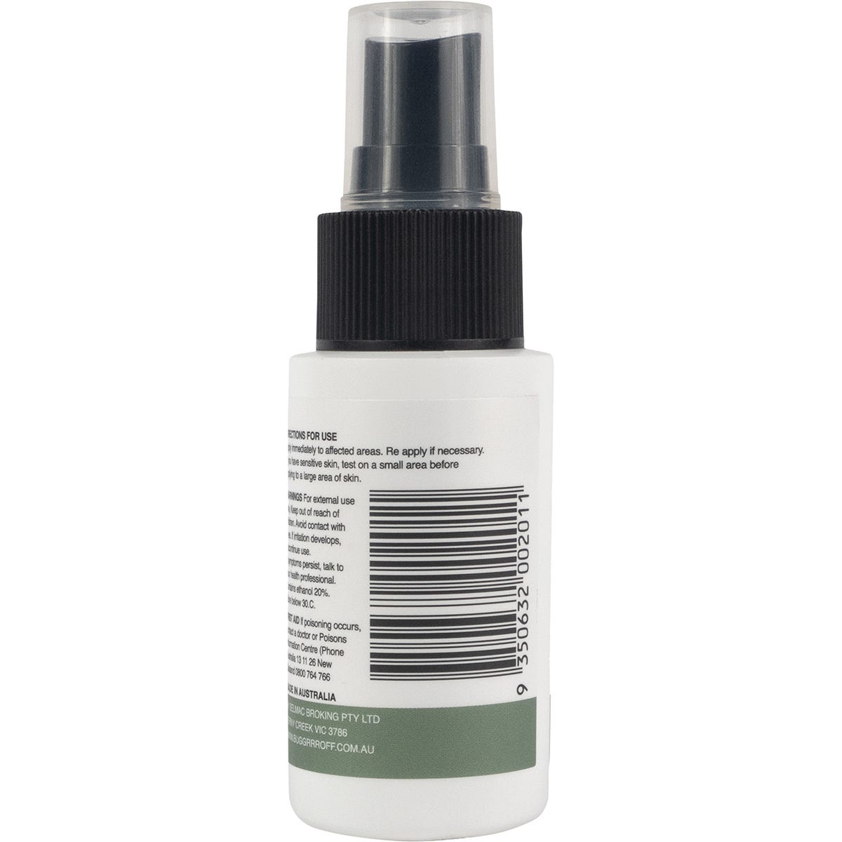 Bug-Grrr Off For bites stings + itchy things 100% Natural Spray 50ml