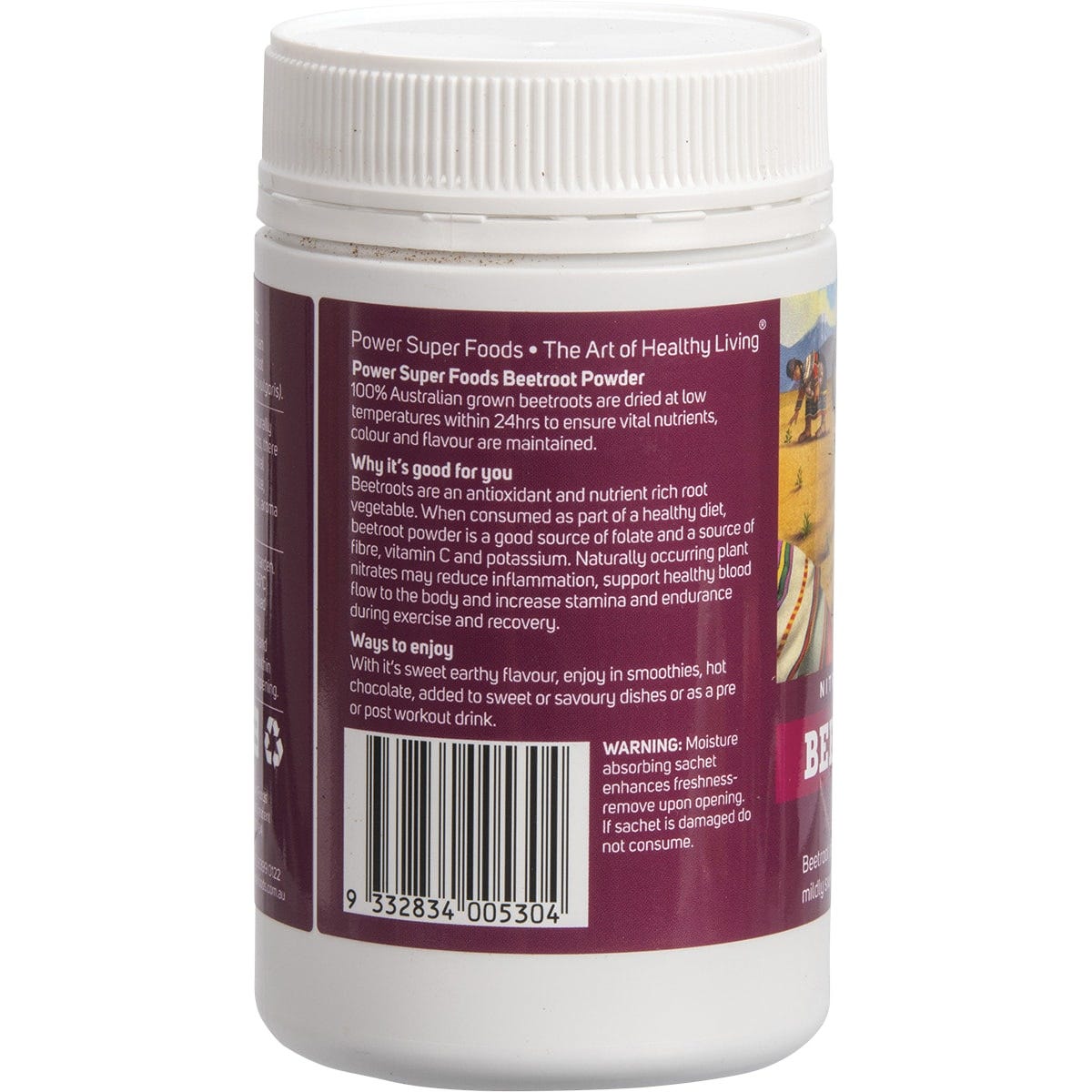 Power Super Foods Beetroot Powder The Origin Series 170g