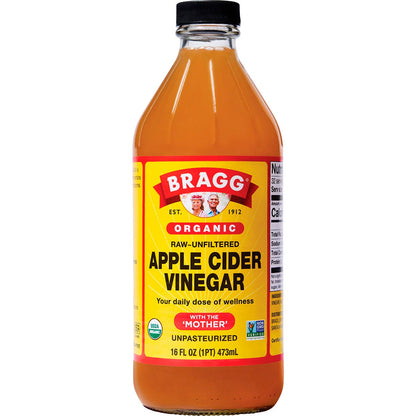 Bragg Apple Cider Vinegar Unfiltered with The Mother 473ml