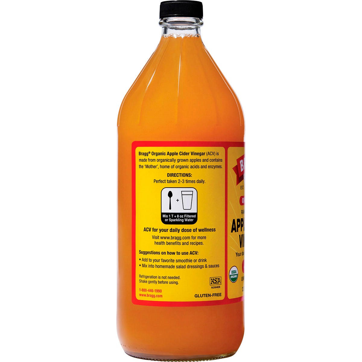 Bragg Apple Cider Vinegar Unfiltered with The Mother 946ml