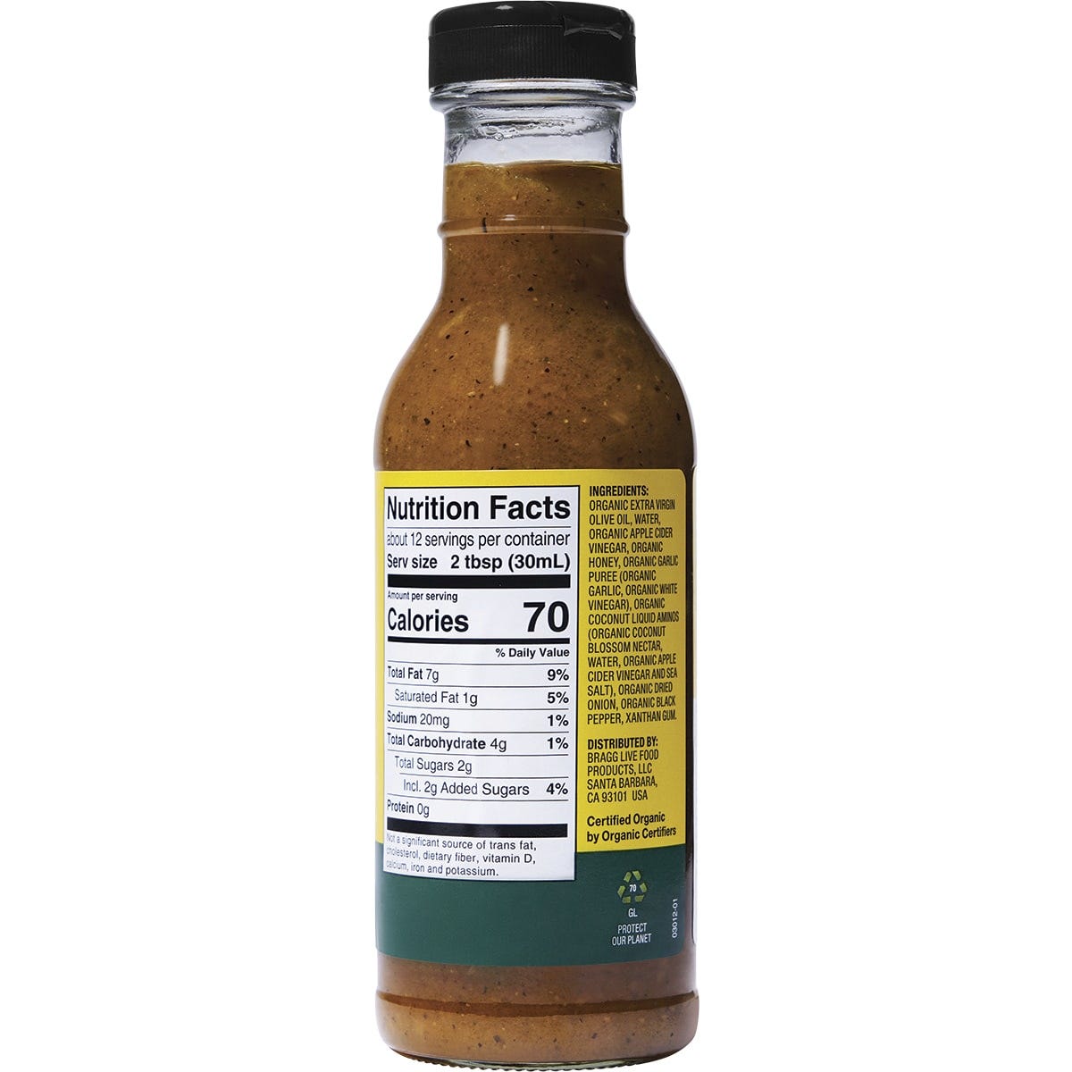 Bragg Salad Dressing & Marinade Vinaigrette 354ml