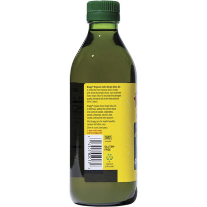 Bragg Olive Oil Extra Virgin Unrefined 473ml