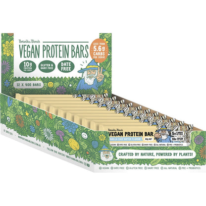 Botanika Blends Vegan Protein Bars Vanilla Cake Batter 12x40g