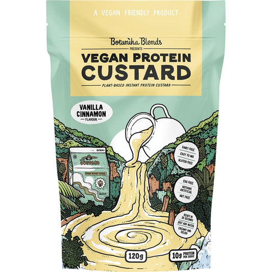 Botanika Blends Vegan Protein Custard Vanilla Cinnamon 120g