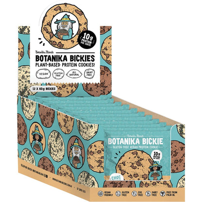 Botanika Blends Botanika Bickie Protein Cookie Choc Chip 12x60g