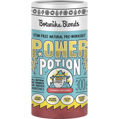 Botanika Blends Power Potion Pre-Workout Powder Strawberry Kiwi 300g