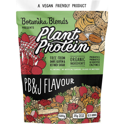 Botanika Blends Plant Protein PB&J (Peanut Butter Jam) 500g