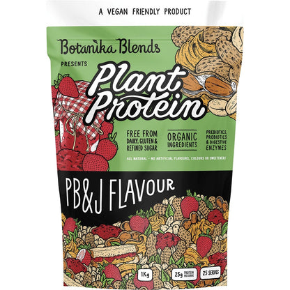 Botanika Blends Plant Protein PB&J (Peanut Butter Jam) 1kg