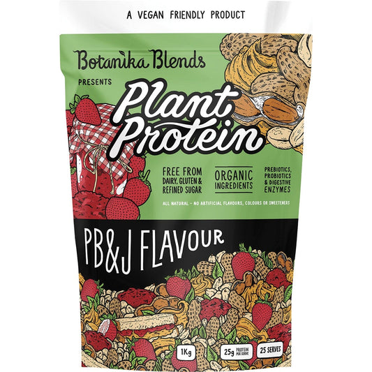 Botanika Blends Plant Protein PB&J (Peanut Butter Jam) 1kg