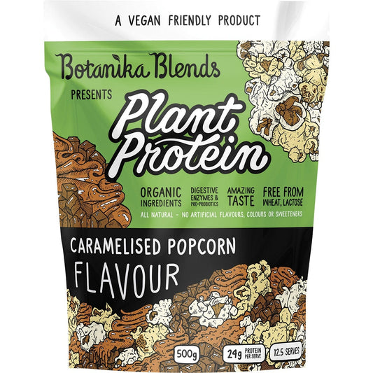 Botanika Blends Plant Protein Caramelised Popcorn 500g