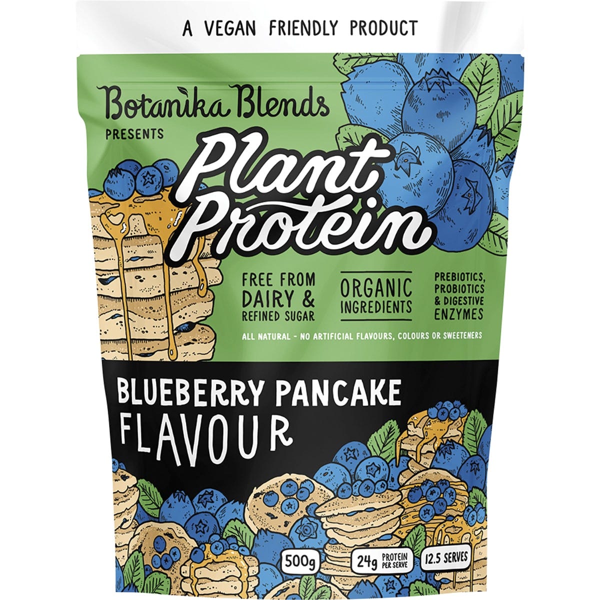 Botanika Blends Plant Protein Blueberry Pancake 500g