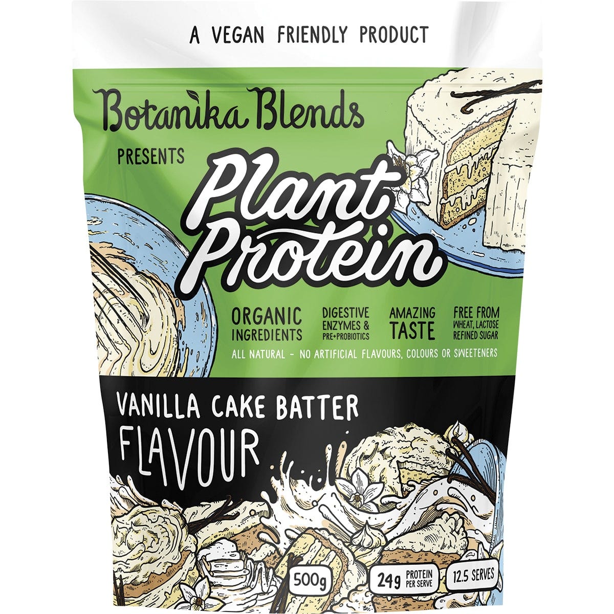 Botanika Blends Plant Protein Vanilla Cake Batter 500g