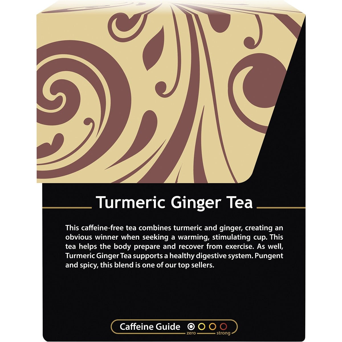 Buddha Teas Organic Herbal Tea Bags Turmeric Ginger Tea 18pk