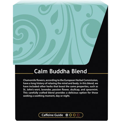 Buddha Teas Organic Herbal Tea Bags Calm Buddha Blend 18pk