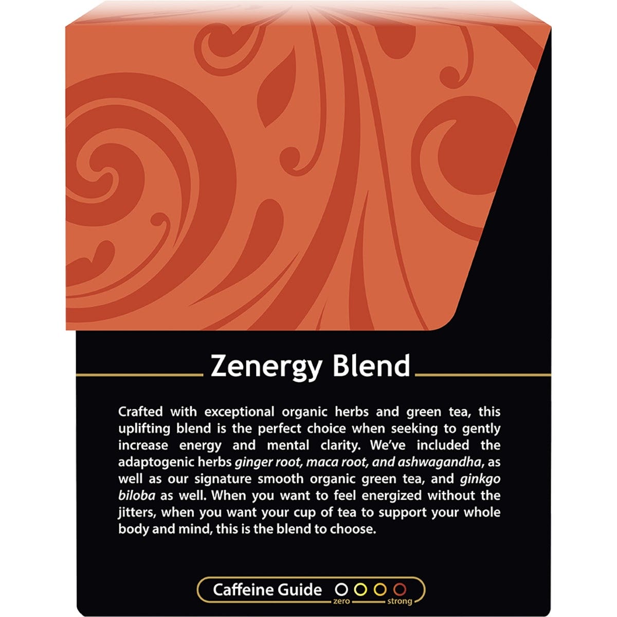 Buddha Teas Organic Herbal Tea Bags Zenergy Blend 18pk