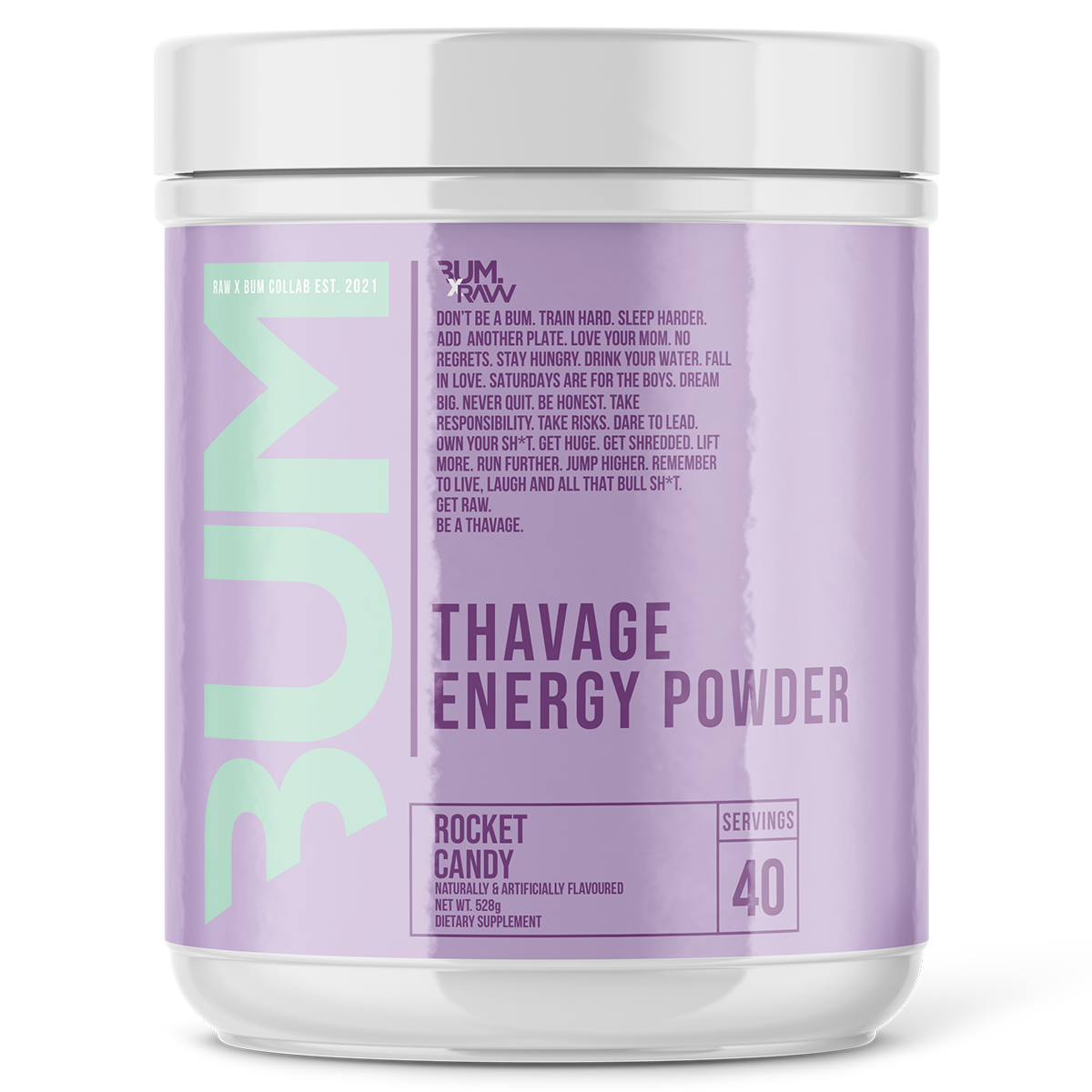 CBUM Thavage Pre-Workout 40 Servings