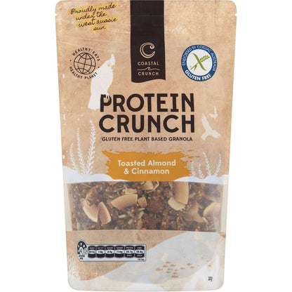 Coastal Crunch Protein Crunch Granola Toasted Almond & Cinnamon 320g