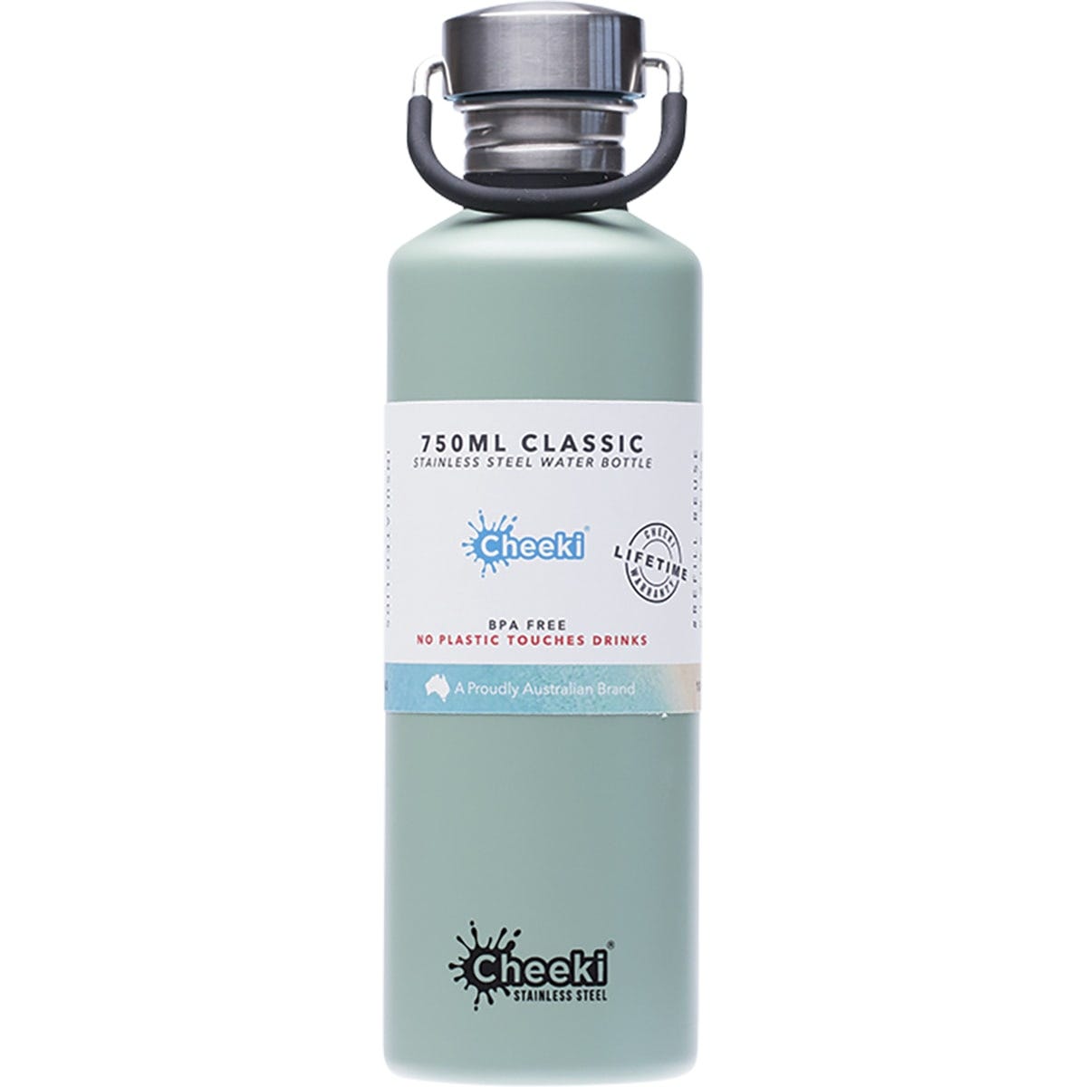 Cheeki Stainless Steel Bottle Pistachio 750ml