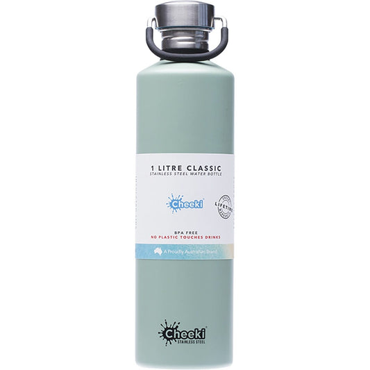 Cheeki Stainless Steel Bottle Pistachio 1L