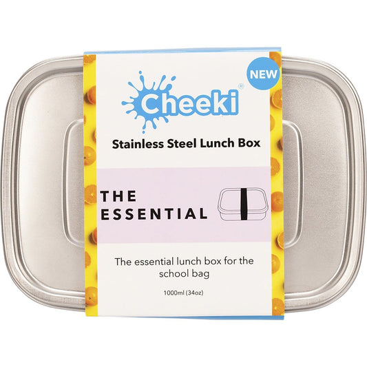 Cheeki Stainless Steel Lunch Box The Essential 1000ml