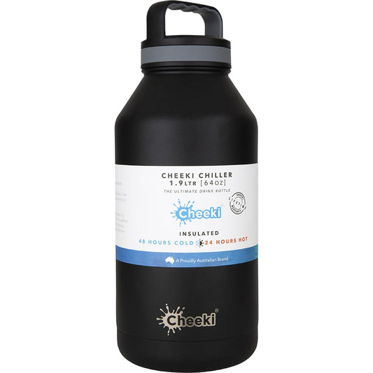 Cheeki Insulated Chiller Black 1.9L