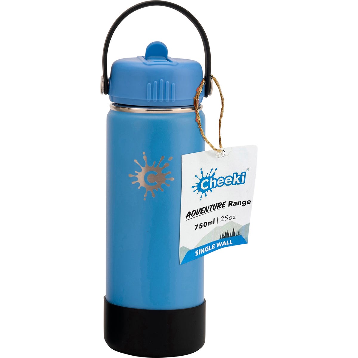 Cheeki Stainless Steel Bottle Adventure Azure 750ml