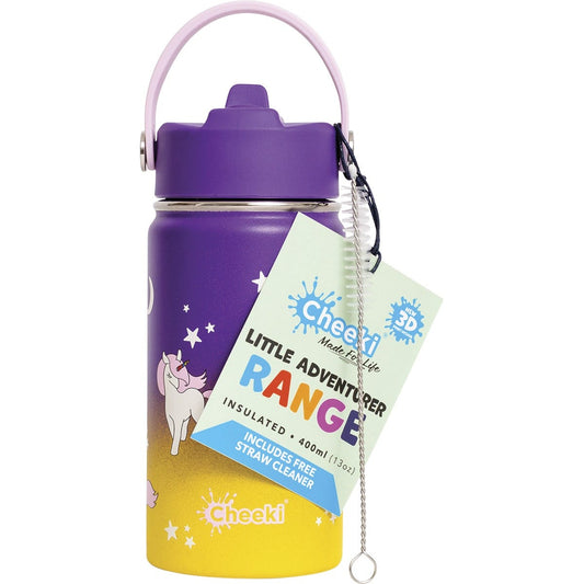 Cheeki Kids Bottle Insulated Unicorn 400ml