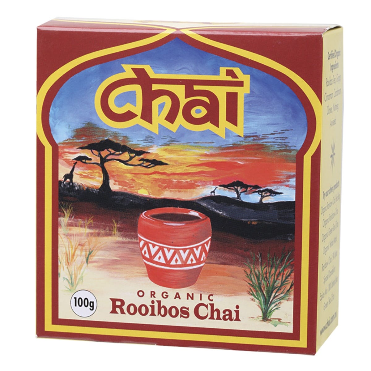 Chai Tea Organic Rooibos Chai 100g