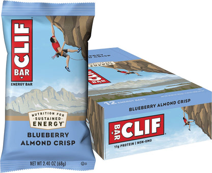 CLIF Energy Bar Blueberry Almond Crisp 12x68g