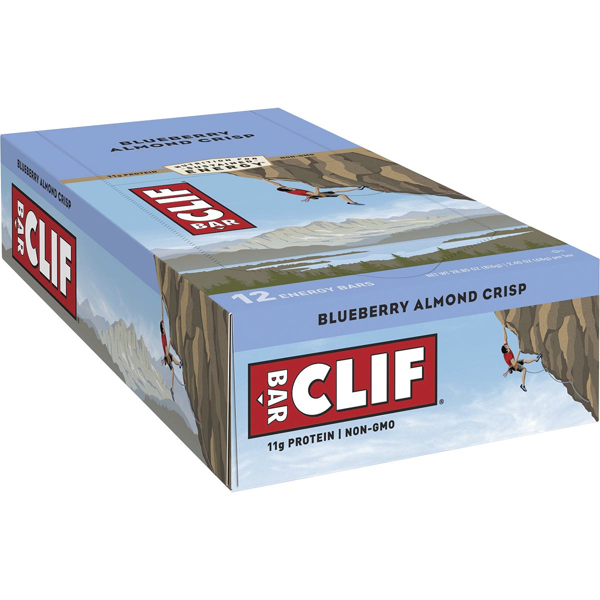 CLIF Energy Bar Blueberry Almond Crisp 12x68g