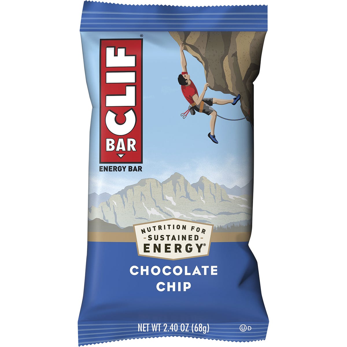 CLIF Energy Bar Chocolate Chip 12x68g