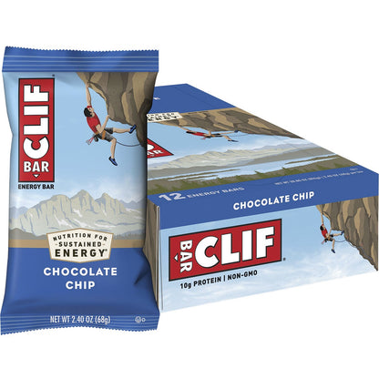 CLIF Energy Bar Chocolate Chip 12x68g