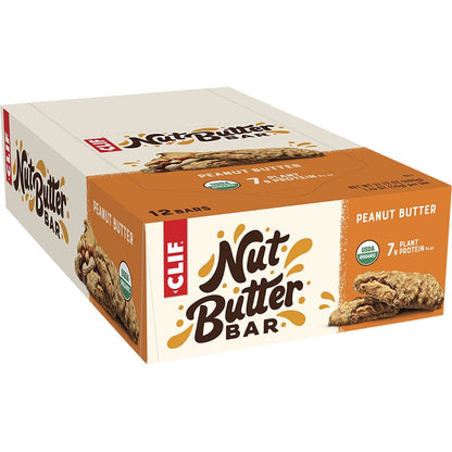 CLIF Nut Butter Bar Peanut Butter 12x50g