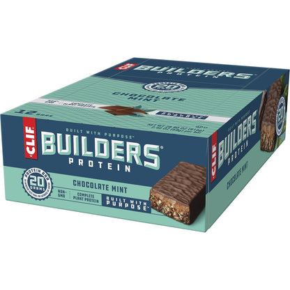 CLIF Builders Bar Chocolate Mint 12x68g