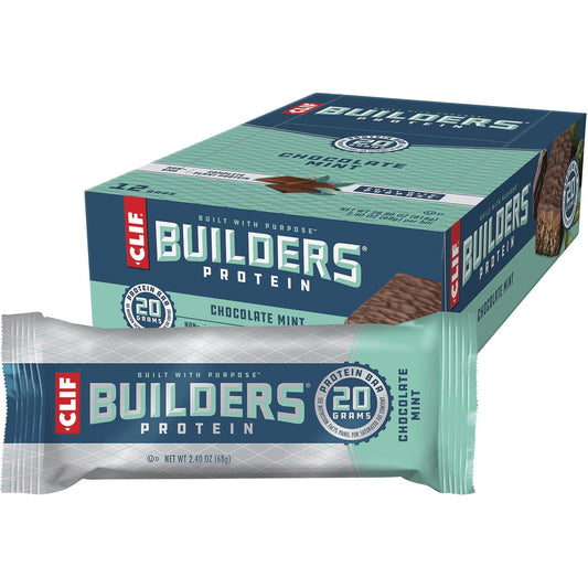 CLIF Builders Bar Chocolate Mint 12x68g