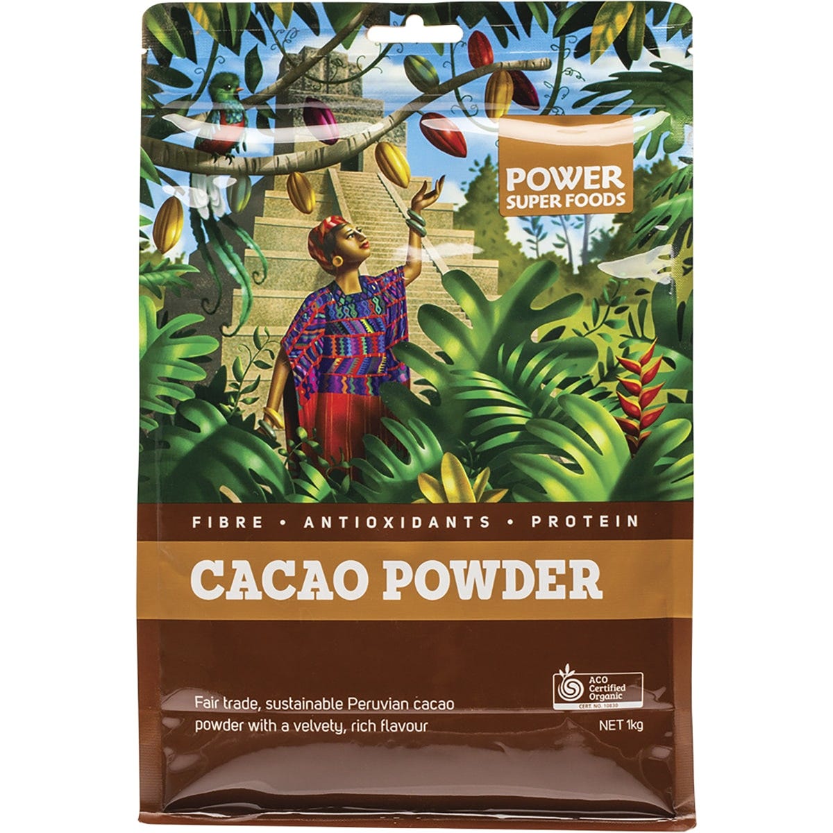 Power Super Foods Cacao Powder The Origin Series 1kg