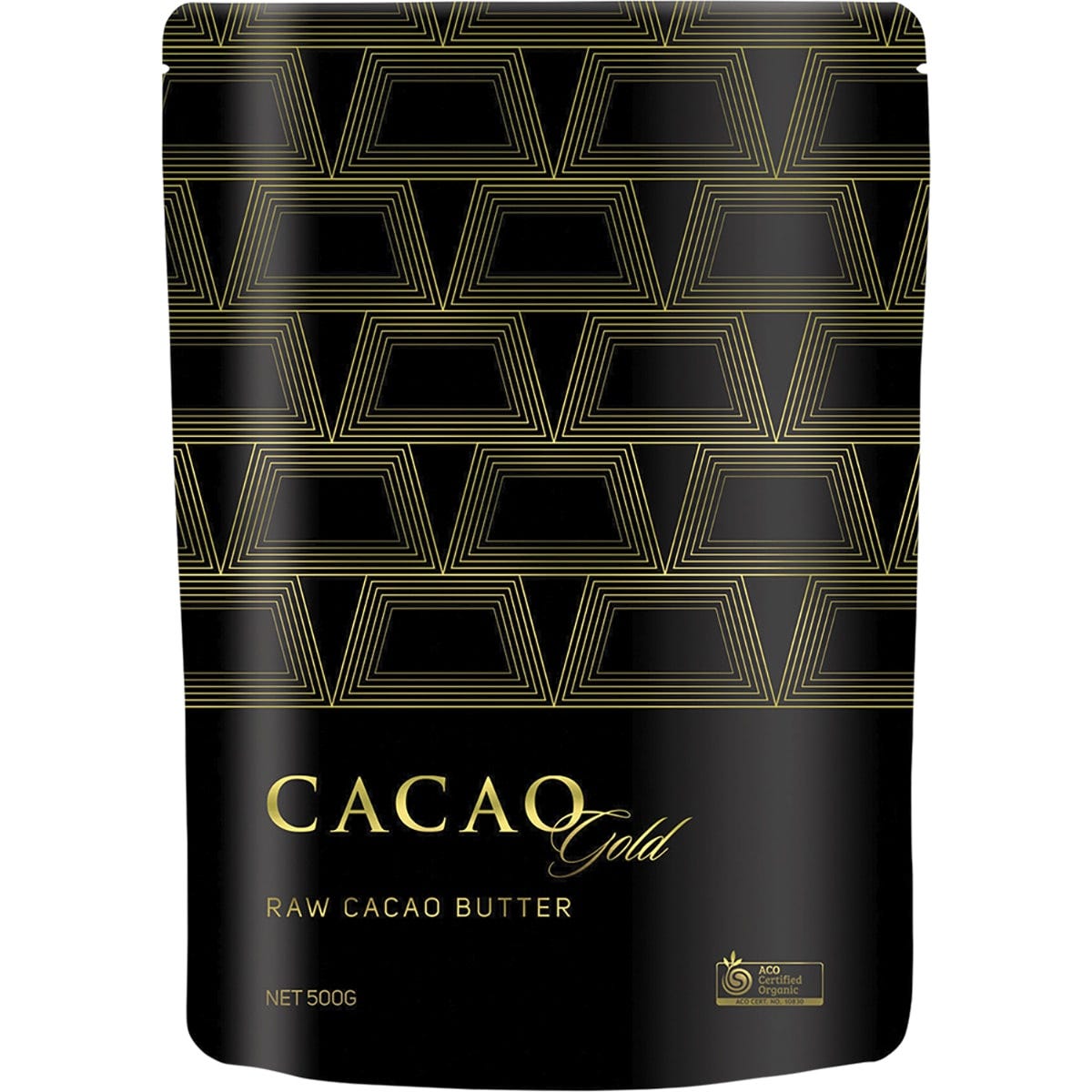 Power Super Foods Cacao Gold Raw Cacao Butter 500g