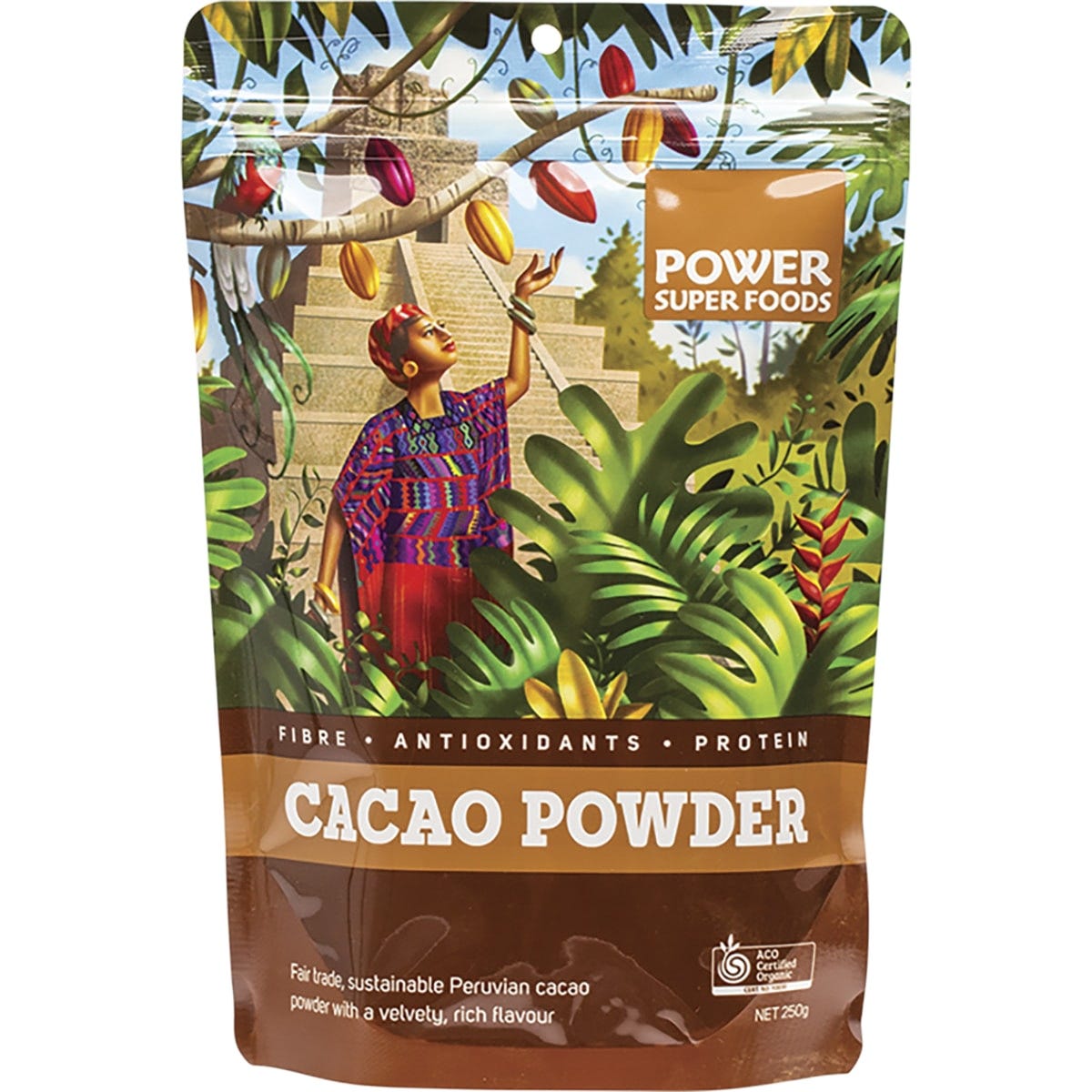 Power Super Foods Cacao Powder The Origin Series 250g