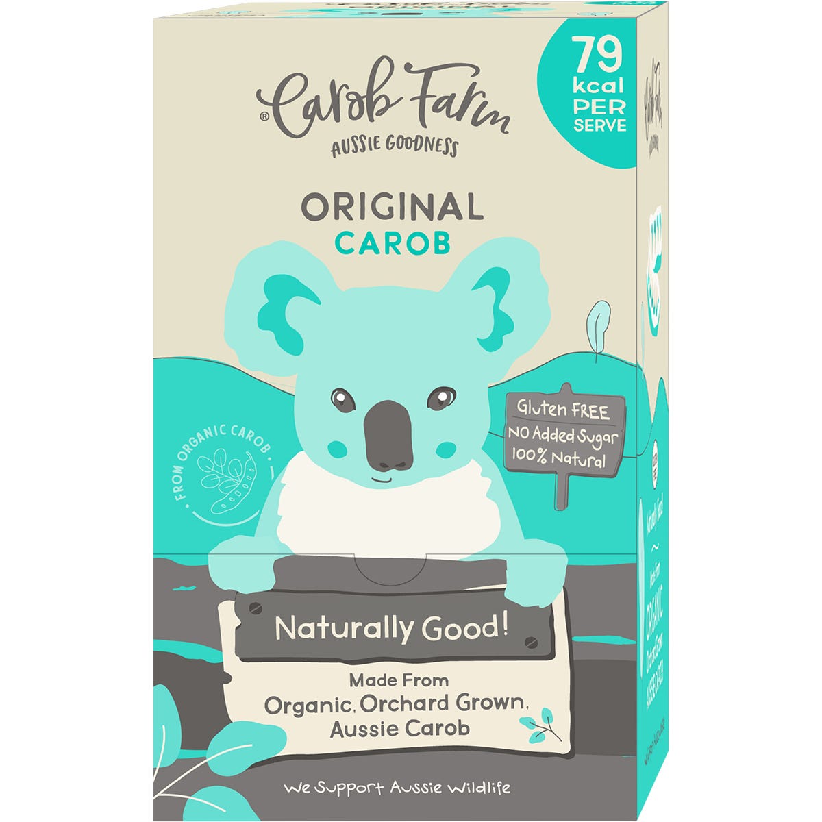 Carob Farm Carob Koala Original 50x15g