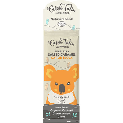 Carob Farm Carob Block Salted Caramel 12x95g